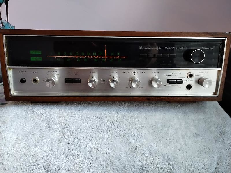 Sansui 5000x receiver in excellent condition, serviced - | Reverb