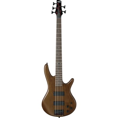 Ibanez GSR 205 B WNF Walnut Flat - 5-String Electric Bass for sale