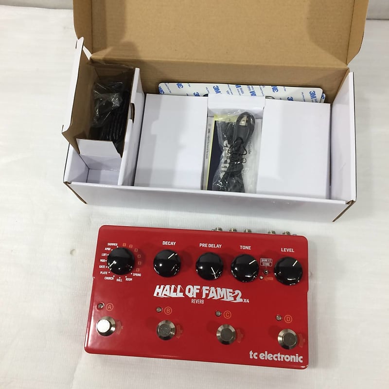 TC Electronic HALL OF FAME 2 X4 REVERB Effects Pedal | Reverb