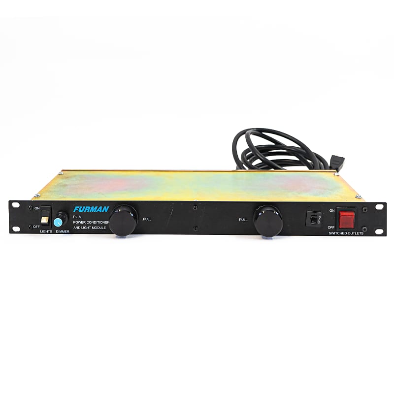 Furman PL8 Power Conditioner and Light Module Rackmount Reverb