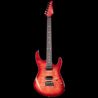 Suhr Modern Faded Trans Wine Red Burst image 13