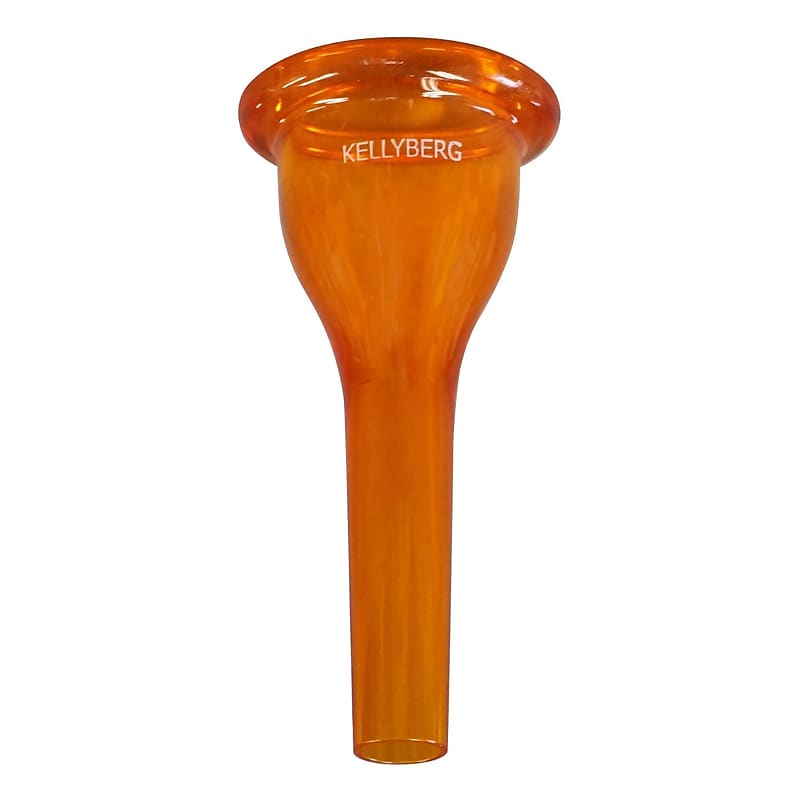 KELLY Kellyberg Crystal Orange Plastic Tuba Mouthpiece Reverb