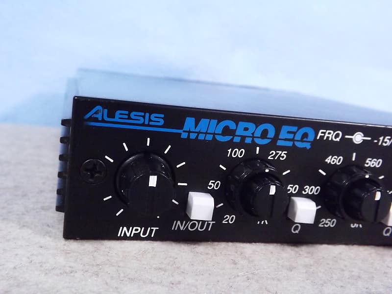 Alesis Micro EQ (semi parametric) | Reverb
