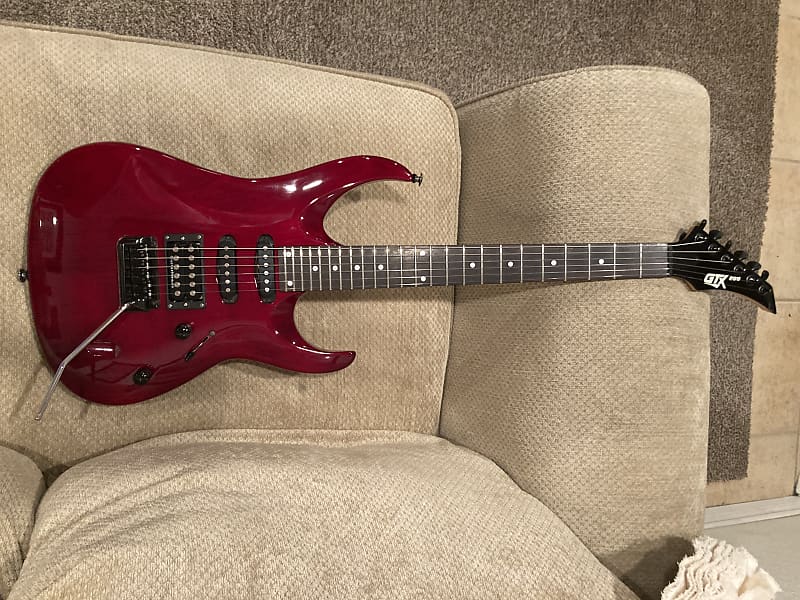 Ovation / Applause GTX 200 198? See thru red | Reverb