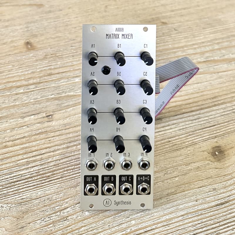 AI Synthesis AI008 Matrix Mixer (Silver) Reverb