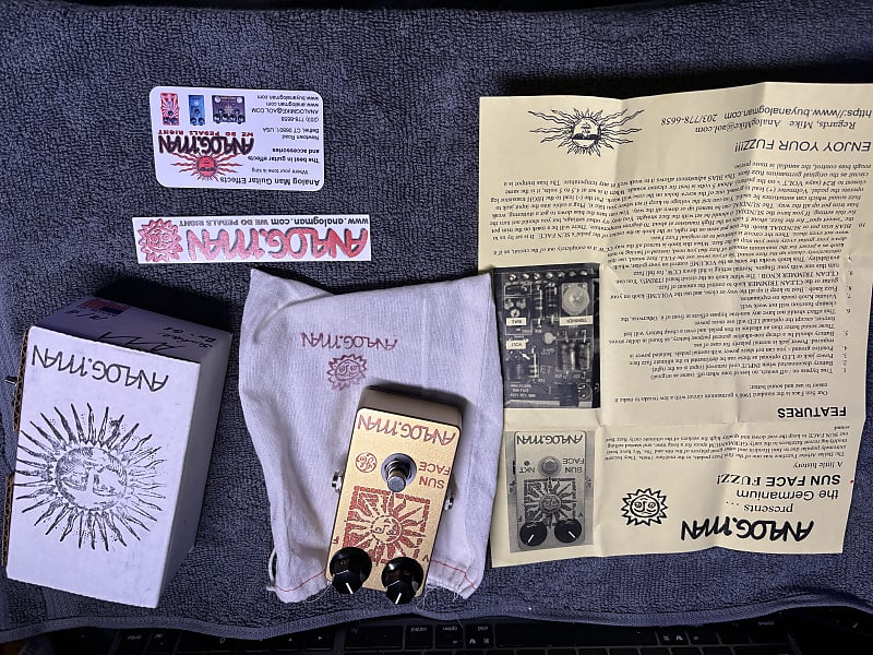 Analogman Sun Face Germanium Fuzz | Reverb Analogman Sun Face Germanium Fuzz | Reverb