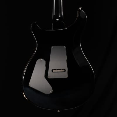 PRS Custom 24 Floyd Rose Grey Black 10 Top Flame with Ebony Fingerboard and Maple Neck image 4