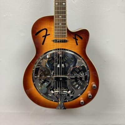 Fender FR-50CE Resonator Sunburst for sale