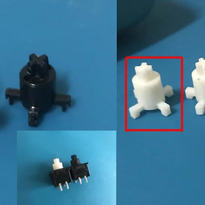 Replacement Spline/shaft for Roland TR-808 Juno 60 DR-55 CR8000