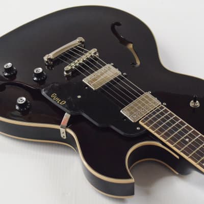 Guild Starfire I SC Electric Guitar - Vintage Walnut image 4