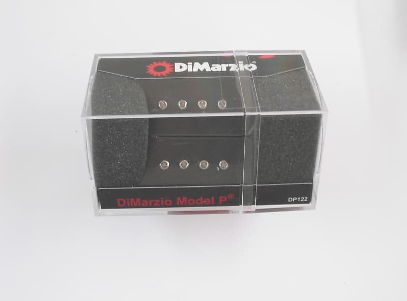 DiMarzio DiMarzio Model P Bass Pick-up Black W/Nickel Poles DP 122. image 1