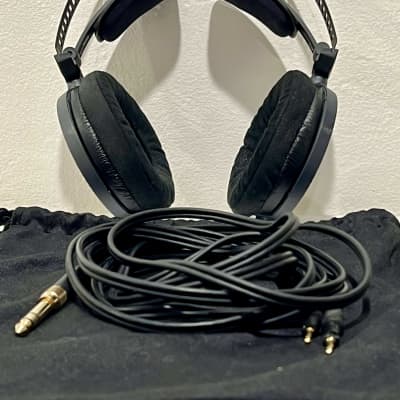 Audio-Technica ATH-R70X Open-Back On-Ear Reference Monitor Headphones - Black image 8