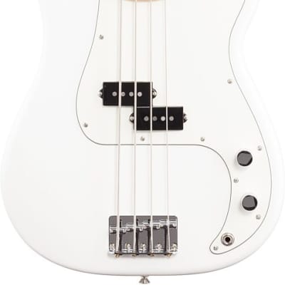 Fender Player Precision Bass Maple FB, Polar White image 7