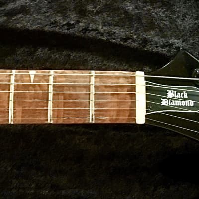 🔥15% OFF SALE! Black Diamond USA Goliath Explorer style Custom Guitar Hand Crafted image 16