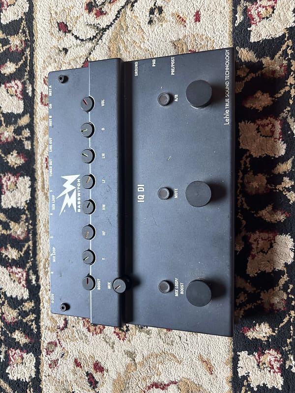 ベース LEHLE/RMI BASSWITCH IQ DI RMI Basswitch IQ DI Pedal | Sweetwater