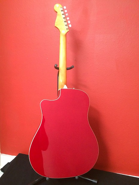 Fender Sonoran SCE Candy Apple Red | Reverb