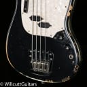 Fender JMJ Road Worn Mustang Bass Black (985) Bass Guitar
