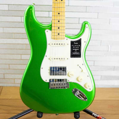 Fender Player Plus Stratocaster HSS Cosmic Jade | Reverb