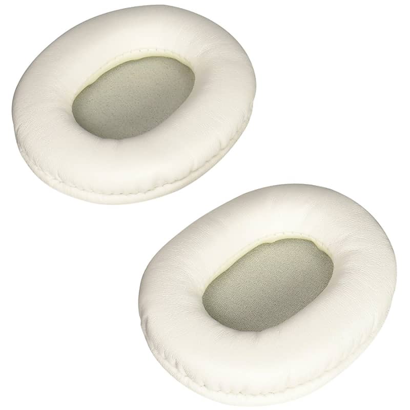 Audio Technica  HP-EP White Replacement Ear Pads for M Series Headphones  			