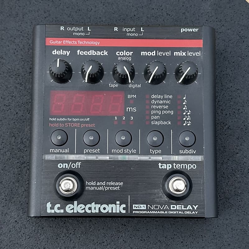 TC Electronic ND-1 Nova Delay