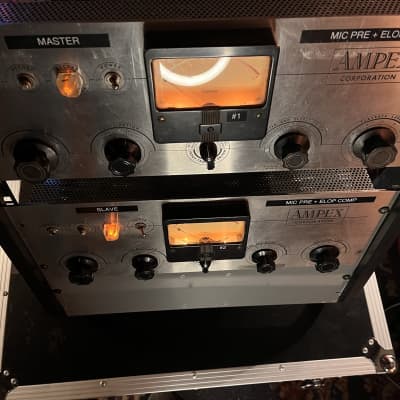 ONE OF A KIND! Ampex 350 Mic Preamp Triad Opto compressor/limiter pair wP/S image 2