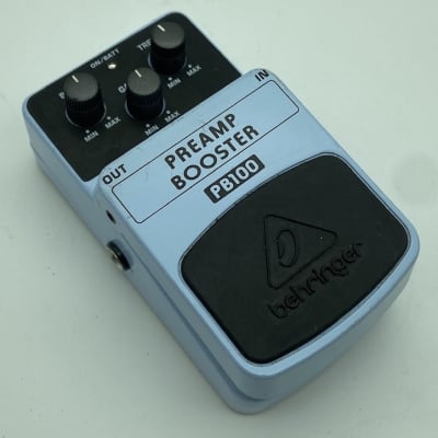 Reverb.com listing, price, conditions, and images for behringer-pb100-preamp-booster