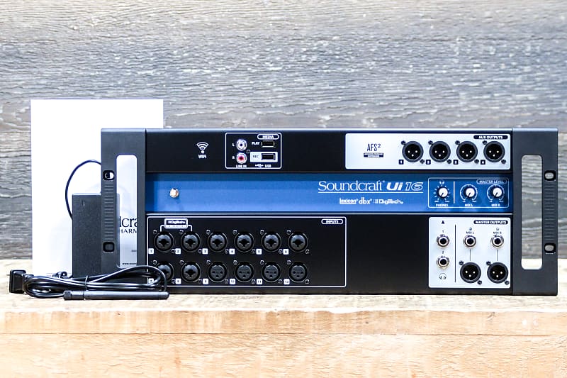 Takashi Ookawa　Soundcraft Ui16 Ui16 | Soundcraft - Professional Audio Mixers | English