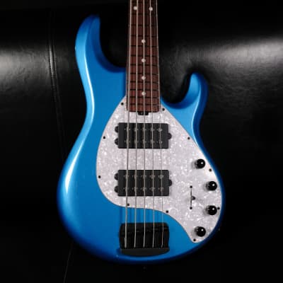 Ernie Ball Music Man StingRay 5 Special HH Bass Guitar | Speed Blue | Brand New | $95 Worldwide Shipping! for sale