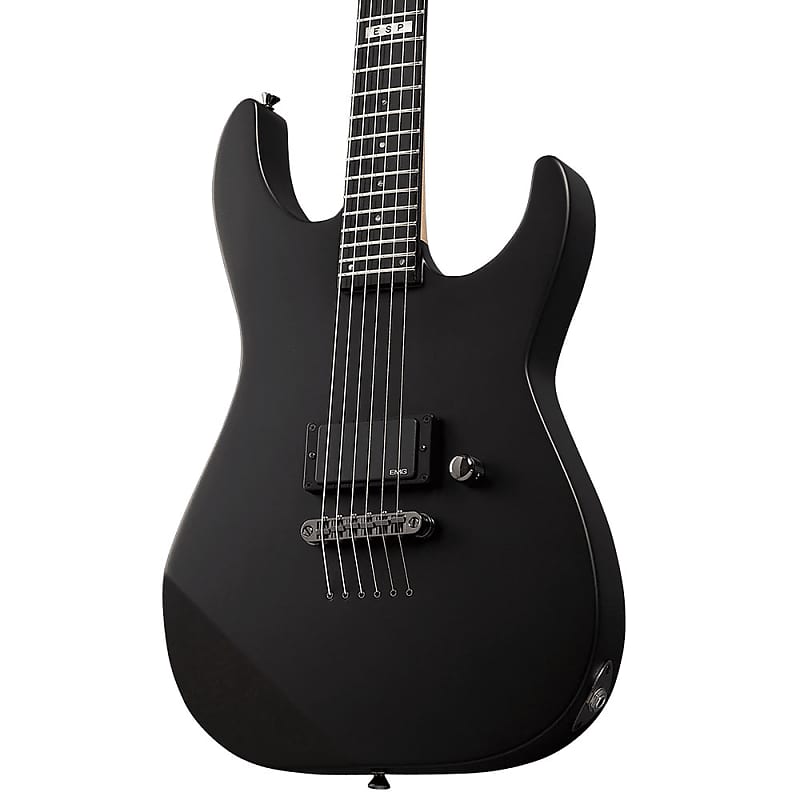 ESP E-II M-I Thru NT Black Satin