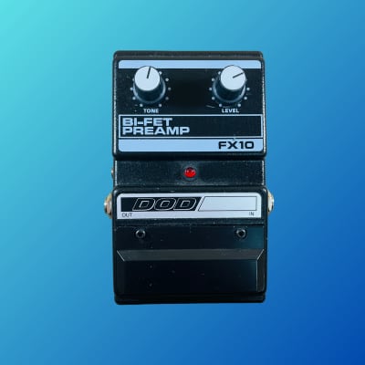 DOD FX10プリアンプ DOD FX-10 FX10 VINTAGE Bi-Fet Preamp FX Pedal no battery