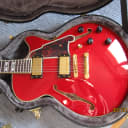 D'Angelico Excel EX-SS Semi-Hollow with Stop bar Tailpiece 2010s Cherry