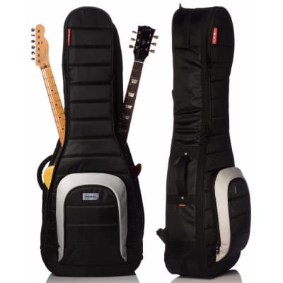 Mono M80 Dual Electric Guitar Case, Jet Black image 3