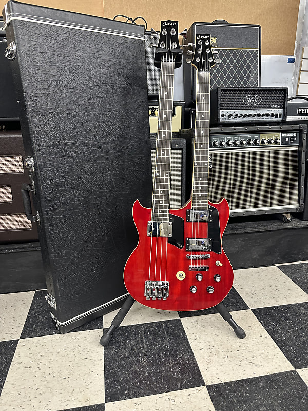 Cozart Guitar Bass Double Neck Reverb