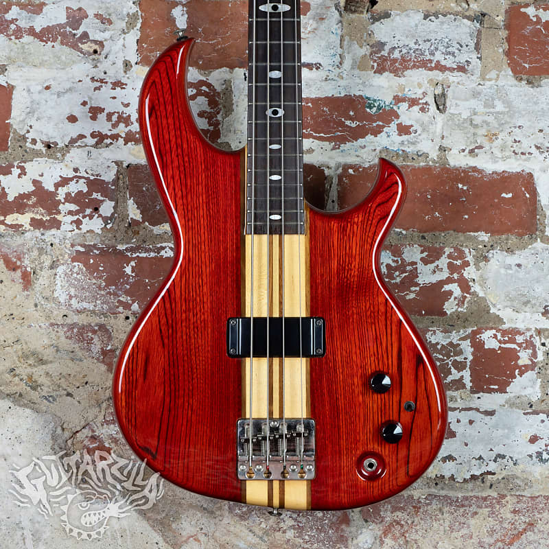 Aria Pro II SB-R60 1982 Padouk Red MIJ Japan Vintage