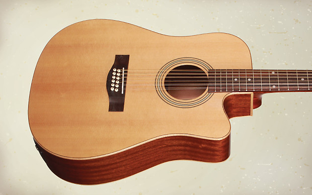 Teton Guitars 12 String Dreadnought Spruce Top Acoustic/Electric Guitar STS100CENT-12 image 1