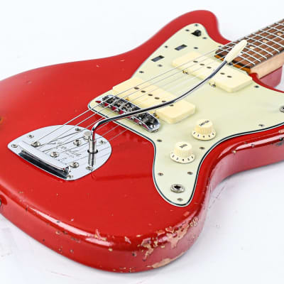 Fender Jazzmaster Factory Dakota Red over Sunburst 1962 image 14