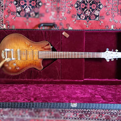 New Orleans Guitar Company Custom Made Zero Fret Guitar (One of a Kind) 2020 Tobacco Sunburst image 9