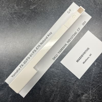 ORIGINAL Yamaha/Korg Replacement C/F Key (NB107540) for Yamaha DX7/DX5/DX9, SY77/SY85/SY99, Korg M1, Wavestation, Z1, etc