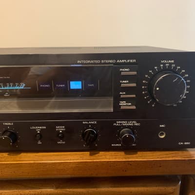 Vintage FISHER CA-880 Integrated Power Amplifier - Tested and Working image 3