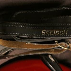Gretsch ASTRO-JET model 2126 w/original strap, polish cloth, and manual 1965 Red image 17