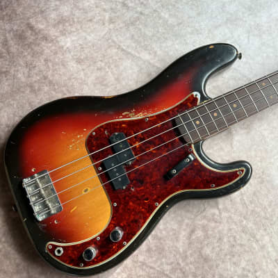 Fender Precision Bass 1964 - Sunburst image 7