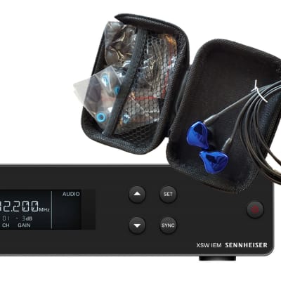 Sennheiser XS-IEM  Wireless In-Ear Monitor & FCS-H3 3-Way Hybrid Earphones image 1