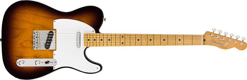 Fender Vintera '50s Telecaster Electric Guitar Maple Fingerboard, 2-Color Sunburst w/ Deluxe Gigbag image 1