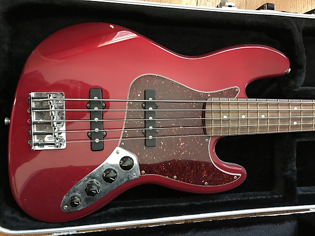 Jazz bass red tortoise pickguard hotsell