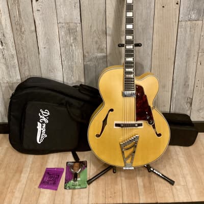 D'Angelico Premier EXL-1 Hollow Body Archtop 2022 - Satin Honey Blonde, Support Small Shops and Buy Here! image 16