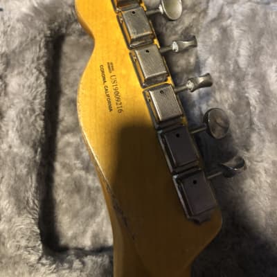Fender American Performer Telecaster 2019 Lavender Sparkle Nitro Relic image 9