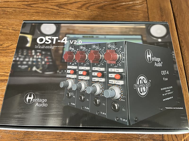 Heritage Audio OST-4 4-Slot 500 Series Powered Rack | Reverb