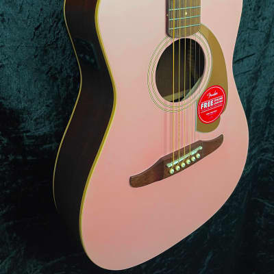 Fender Acoustic Limited Edition Malibu Player Shell Pink