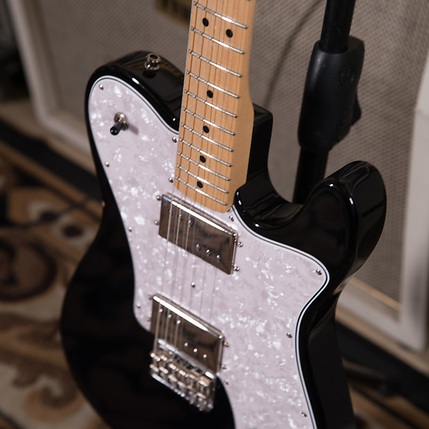 Fender MIM 72 Telecaster Deluxe Reissue Black 2011 owned by Reverb