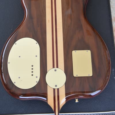 Alembic Series I 1 4 string bass guitar LED's + Original Hard case & DS-5 power image 8